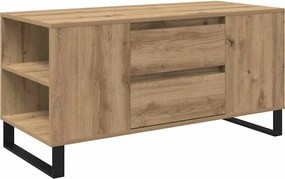 vidaXL Masă de cafea Stejar Artizanal 102 x 44,5 x 50 cm Lemn compozit