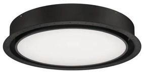Plafoniera LED incastrabila reglabila PERFECT 60cm negru 3000K Dimmable