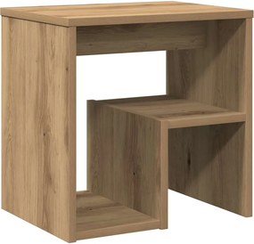 vidaXL Noptieră, stejar artizanal, 40x30x40 cm, lemn prelucrat