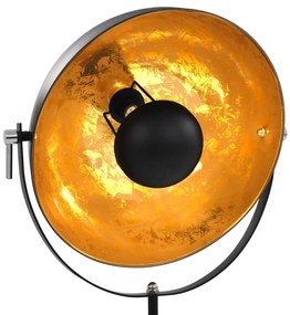 Lampa de podea, negru si auriu, 41 cm, E27 41 cm, 1, 41 cm