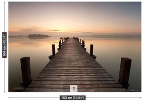 Fototapet Lake Pier