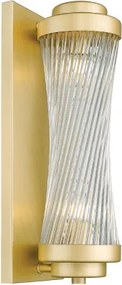 Aplica de perete KAROLINA 2xE14/40W/230V aurie