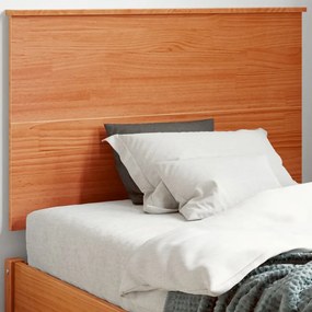 844370 vidaXL Tăblie de pat, maro ceruit, 90 cm, lemn masiv de pin