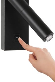 Spot LED de perete Brilagi MAYA 1xG9/7W/230V negru