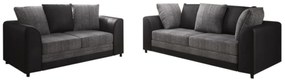 Expedo Set canapea CLOE 2+3, JumboGrey/ViperBlack