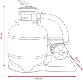 Filtru cu nisip CF SFA 4