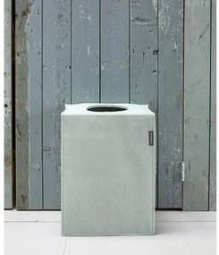 Cos de rufe Brabantia 1001095, 55 L, Fund solid si detasabil, Manere magnetice, Verde