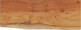 vidaXL Raft perete 50x20x3,8 cm dreptunghiular lemn acacia margine vie