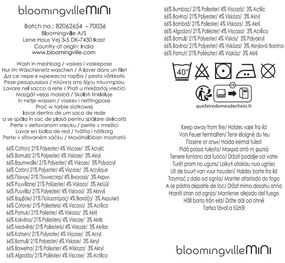 Pătură pentru copii din bumbac reciclat 130x160 cm Memmo – Bloomingville Mini