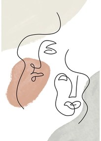 Poster 29x41 cm Two Faces – Veronika Boulová