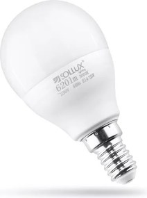 Bec LED E14, cu lumină albă caldă 7,5 W – Sollux