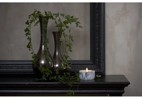 Lumânare cu LED din beton Star Trading Flamme Marble, înălțime 7,5 cm