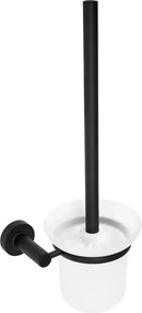 Perie WC Rea 322214 design rotund finisaj negru mat