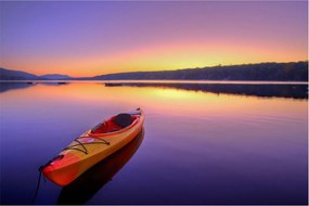 Tablou - Kayak pe lac (90x60 cm)