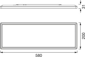 Osram - plafonieră LED RGBW dimmabilă pentru baie SMART+ PLANON LED/30W/230V Wi-Fi IP54 alb