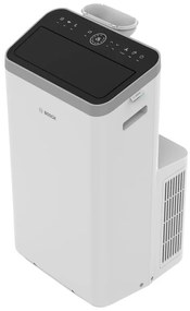 Resigilat: Aparat de aer conditionat mobil Bosch Cool 4000, 9000 BTU, 35 m², A, Auto Swing, Timer, Afișaj LCD, Alb/Negru