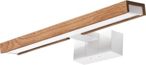 Brilagi - Iluminare LED pentru oglindă de baie 3-în-1 WOODY MIRROR LED/8W/230V IP44 alb/stejar cireș