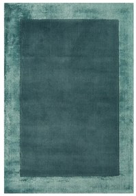 Covor în culoarea petrolului handmade din amestesc de lână 160x230 cm Ascot – Asiatic Carpets