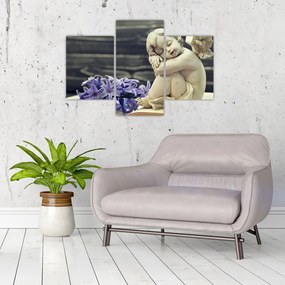 Tablou - Înger cu floare (90x60 cm)