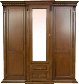 Dulap lemn masiv Bernhard 3 Usi, 182 × 67 × 218 cm