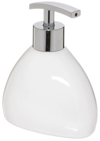 Dispenser săpun lichid SILK, Ceramică, Alb, WENKO