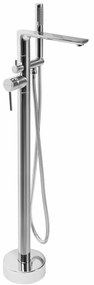 Baterie freestanding Flores argintiu