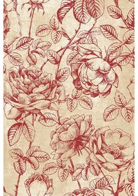 Covor lana Rhode Dark Red Selectează mărime: 240 X 340