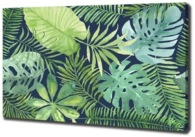 Print pe pânză Frunze tropicale