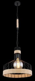 Lustră pe lanț Globo 15675H1 HALIA 1xE27/60W/230V