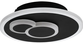 Plafonieră LED CADEGAL LED/7,8W/230V d. 20 cm neagră Eglo 30659