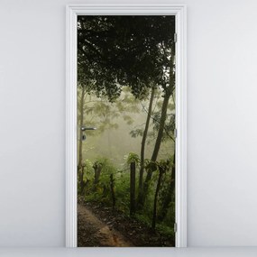 Fototapet pentru ușă - Ceața de dimineață (95x205cm)