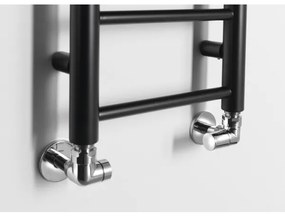 Sapho - Radiator de baie DINA 278 W, 30 x 138 cm, negru mat