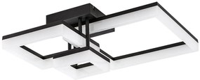 Plafoniera LED design geometric Amilia negru
