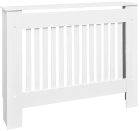Masca de calorifer incalzire, dulap radiator, alb, 112 cm, MDF