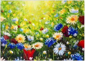 Tablou - Flori sălbatice (70x50 cm)