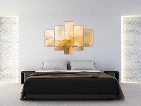 Tablou - Abstract, pictură în ulei (150x105 cm)