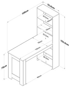 Măsuță de machiaj BJ113 - 2621