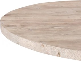 Masa dining, din lemn masiv de pin reciclat, Honore