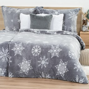 Lenjerie de pat din microflanel 4Home SilentSnowfall, 140 x 200 cm, 70 x 90 cm