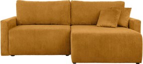 Coltar extensibil RUFIO, universal, stofa catifelata galben - Paso 01,