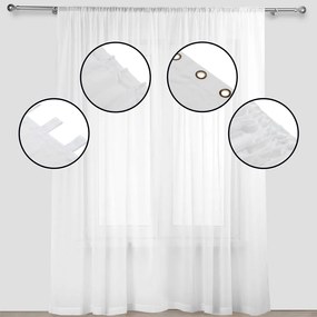 Perdea albă 140x175 cm Kresz – Homede