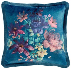 Pernă decorativă din catifea 45x45 cm Bridgerton Romantic Floral – Catherine Lansfield