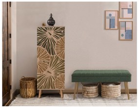 Mobilier hol Beside 29 (stejar sonoma + verde). 1093993