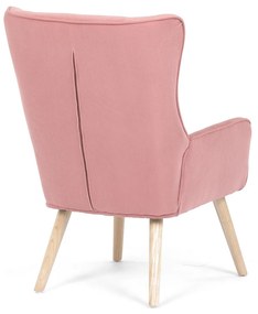 Fotoliu cu spătar înalt PINK2, roz