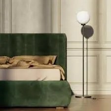 Lampadar, Lampa de podea din alama Globe