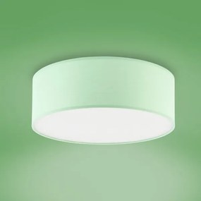 Plafonieră pentru copii RONDO KIDS 4xE27/15W/230V verde