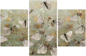 Tablou - Vintege fluturi (90x60 cm)