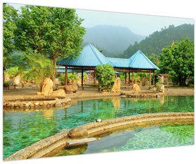 Shanghai hotel park (90x60 cm)