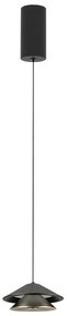 Pendul LED modern 7W BLACK-BRUSHED NICKEL ZB-25348
