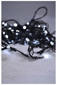 Instalație LED de Crăciun 400xLED/8 funcții 25 m IP44 alb rece Solight 1V07-W